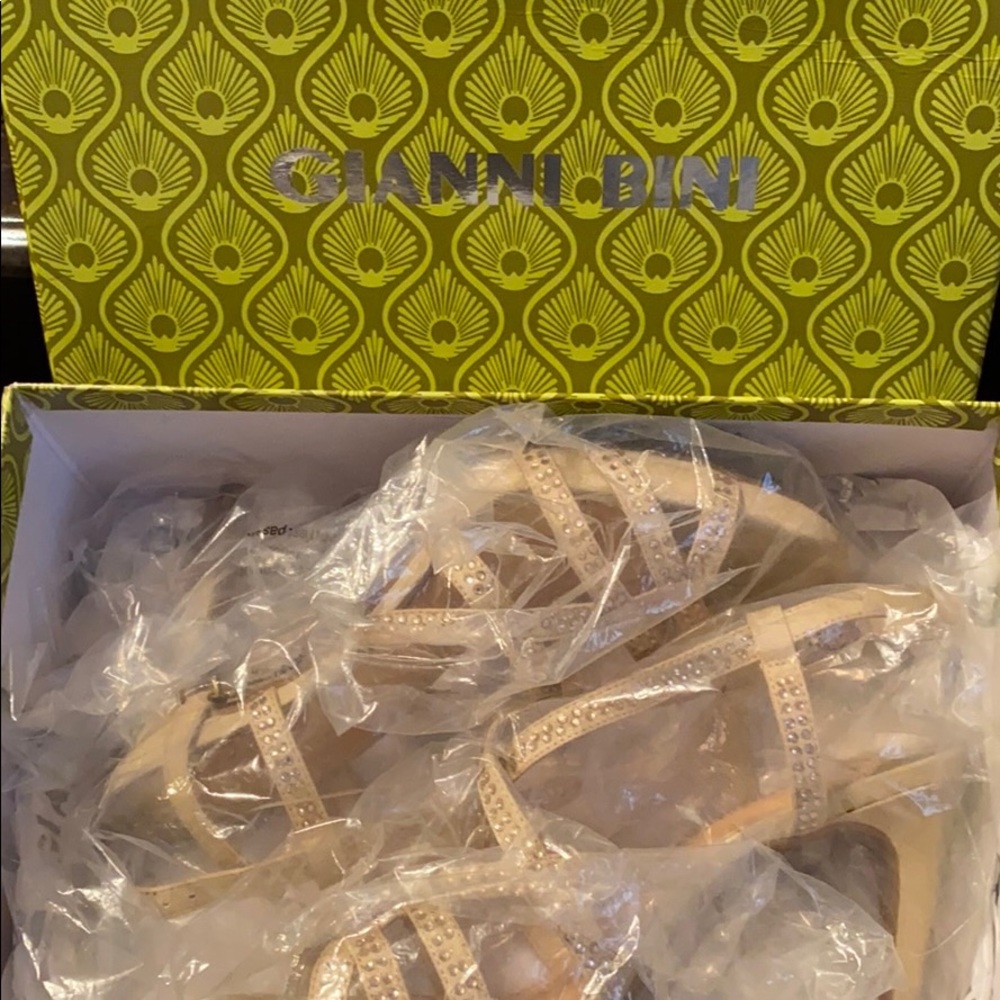 Gianni Bini Champagne High Heels